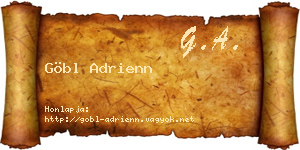 Göbl Adrienn névjegykártya